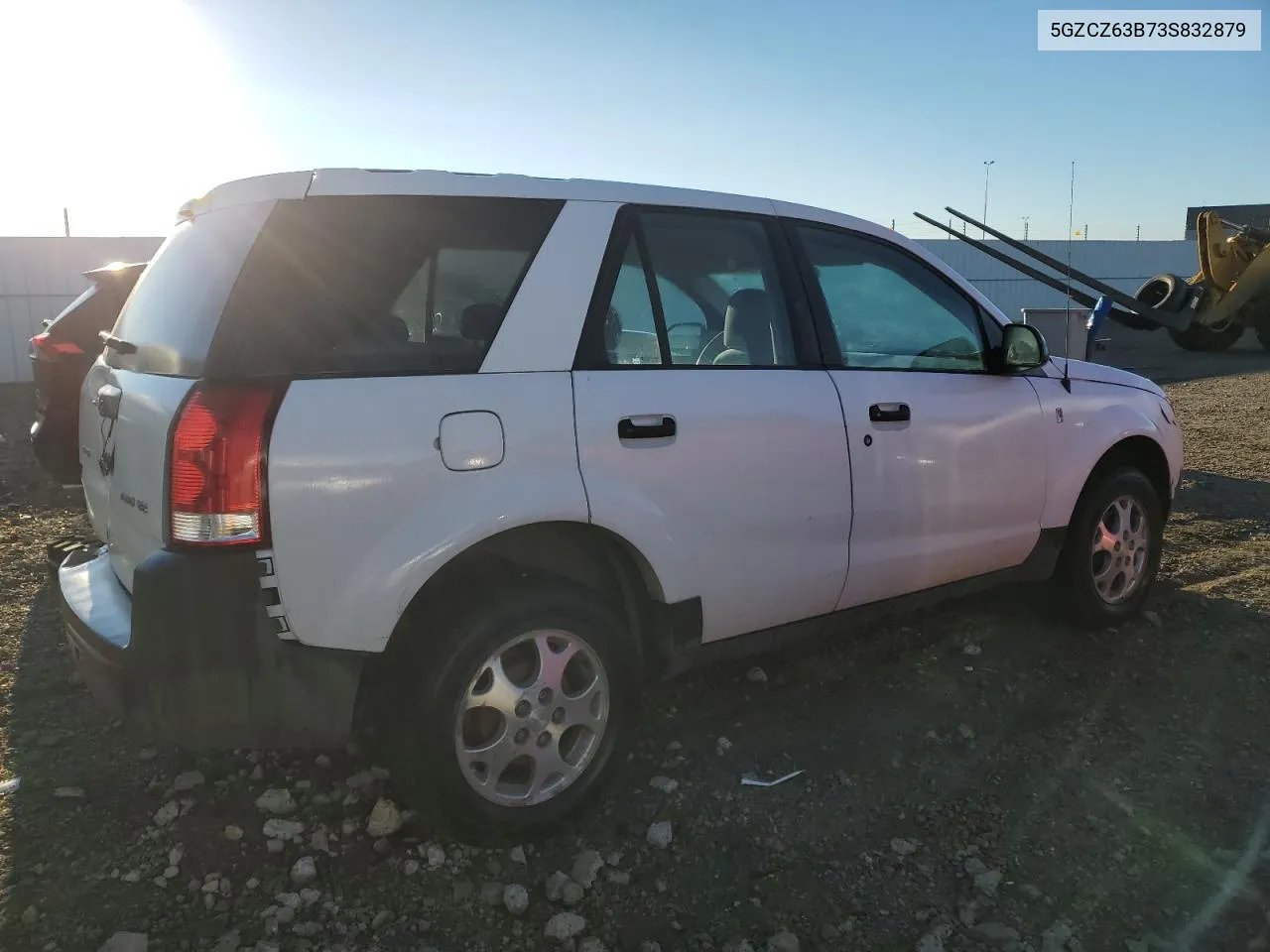 2003 Saturn Vue VIN: 5GZCZ63B73S832879 Lot: 75344984