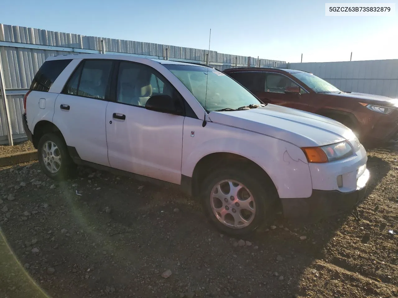 2003 Saturn Vue VIN: 5GZCZ63B73S832879 Lot: 75344984