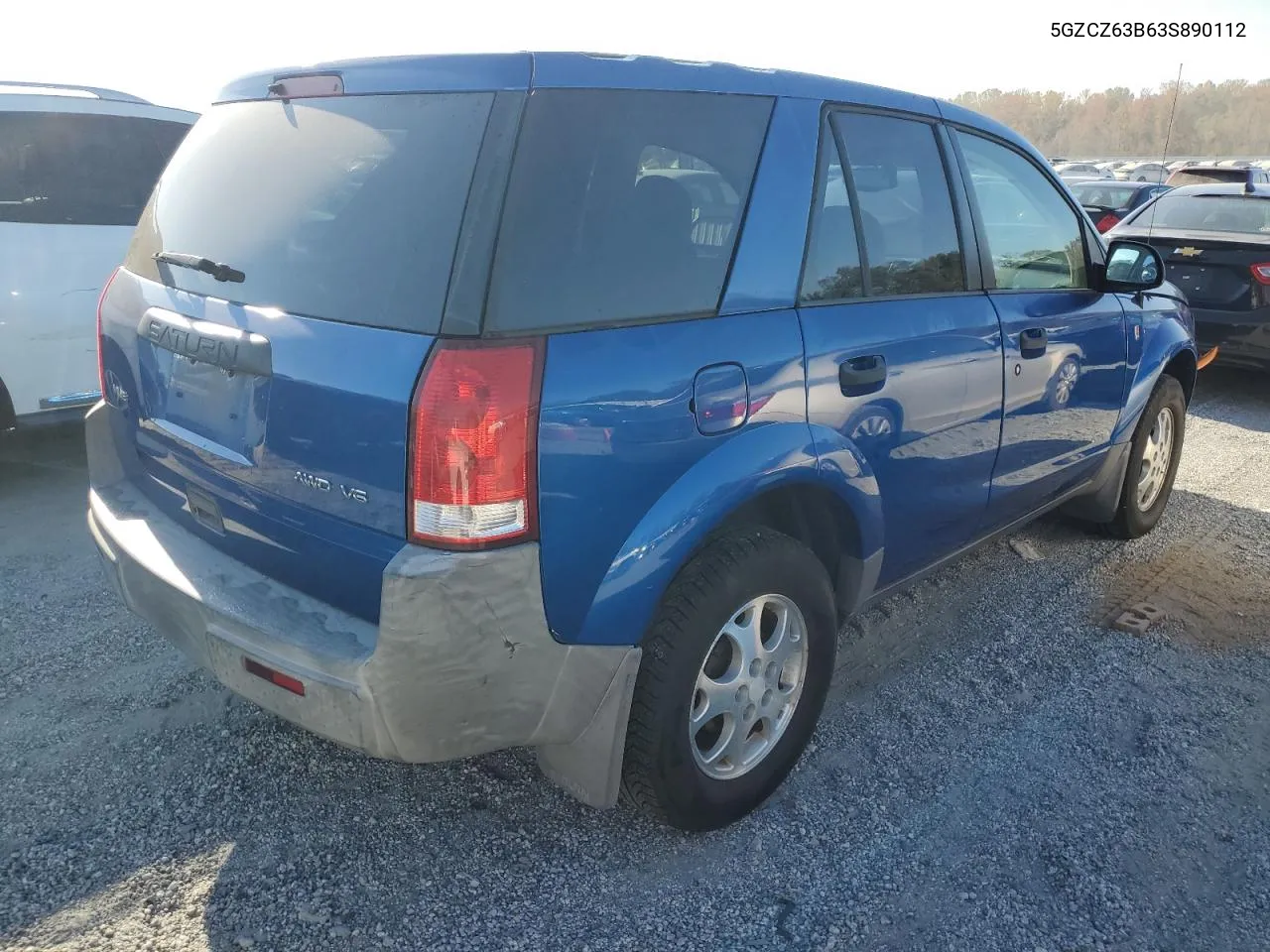 2003 Saturn Vue VIN: 5GZCZ63B63S890112 Lot: 77419924