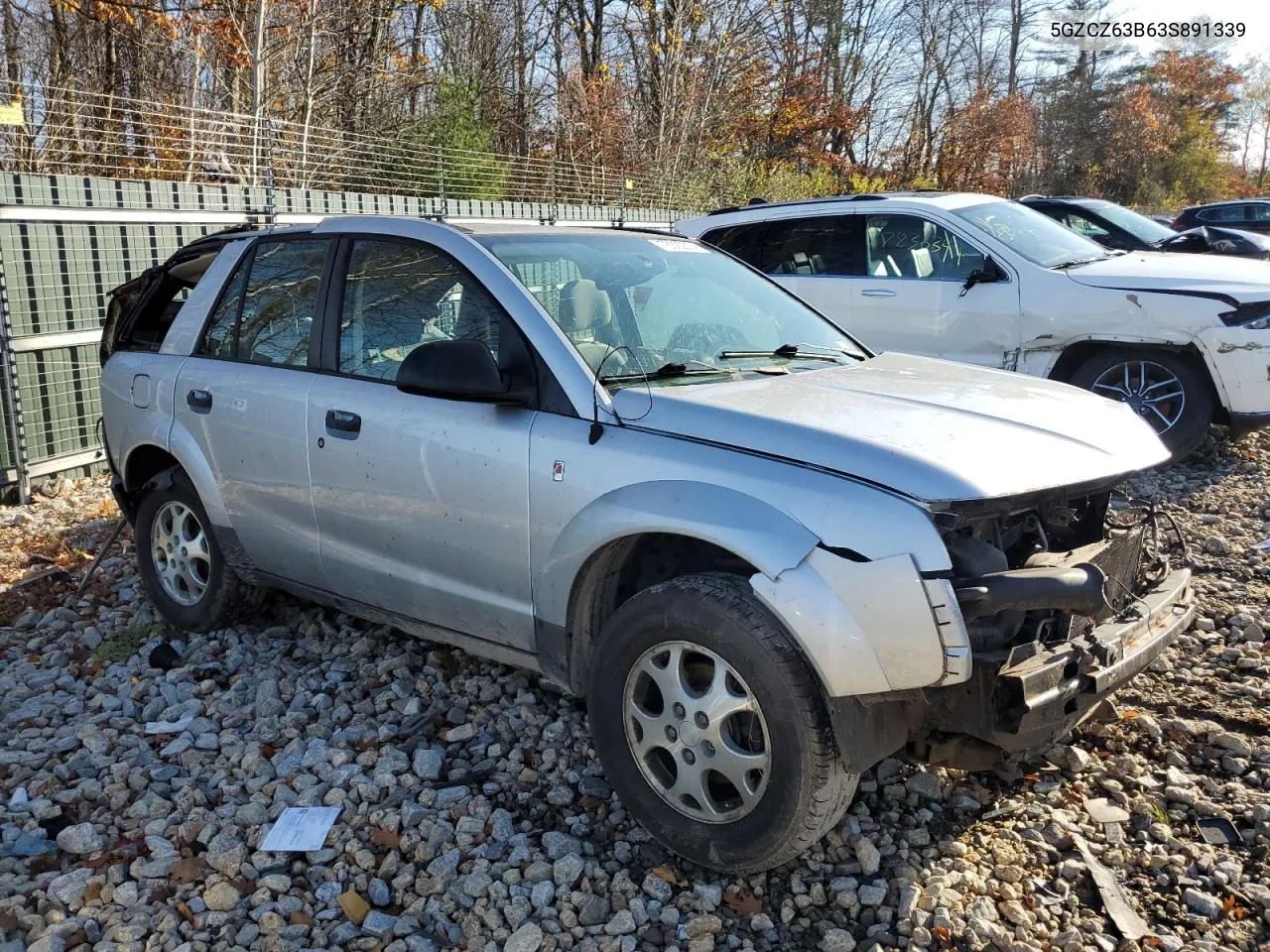 2003 Saturn Vue VIN: 5GZCZ63B63S891339 Lot: 78322374