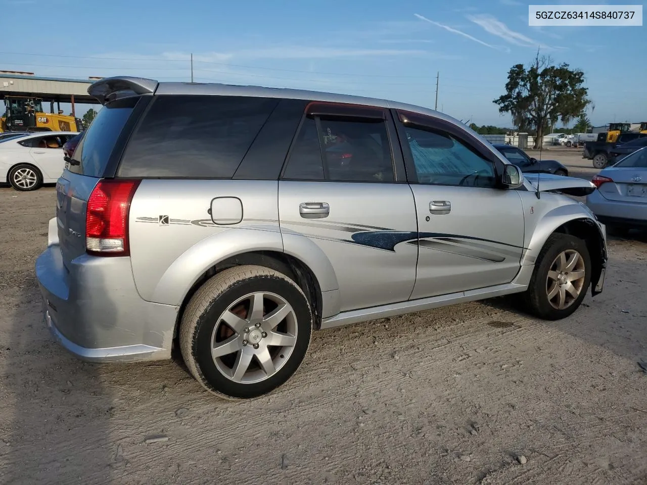 2004 Saturn Vue VIN: 5GZCZ63414S840737 Lot: 71749214