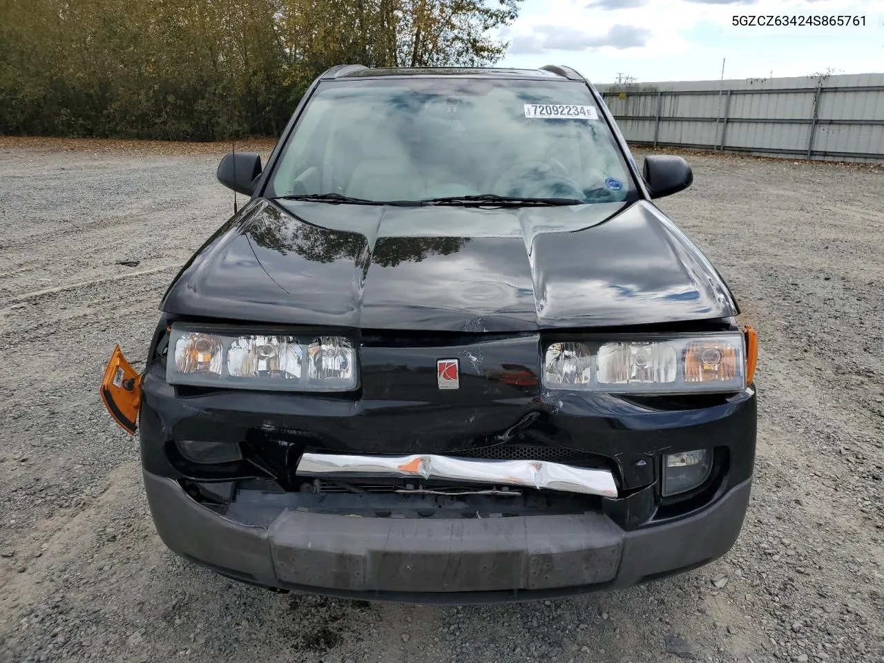 2004 Saturn Vue VIN: 5GZCZ63424S865761 Lot: 72092234