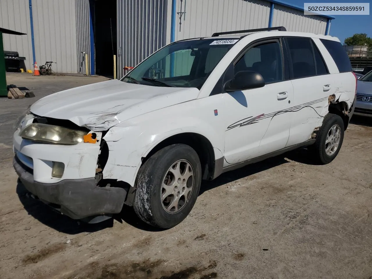 2004 Saturn Vue VIN: 5GZCZ53434S859591 Lot: 74518034