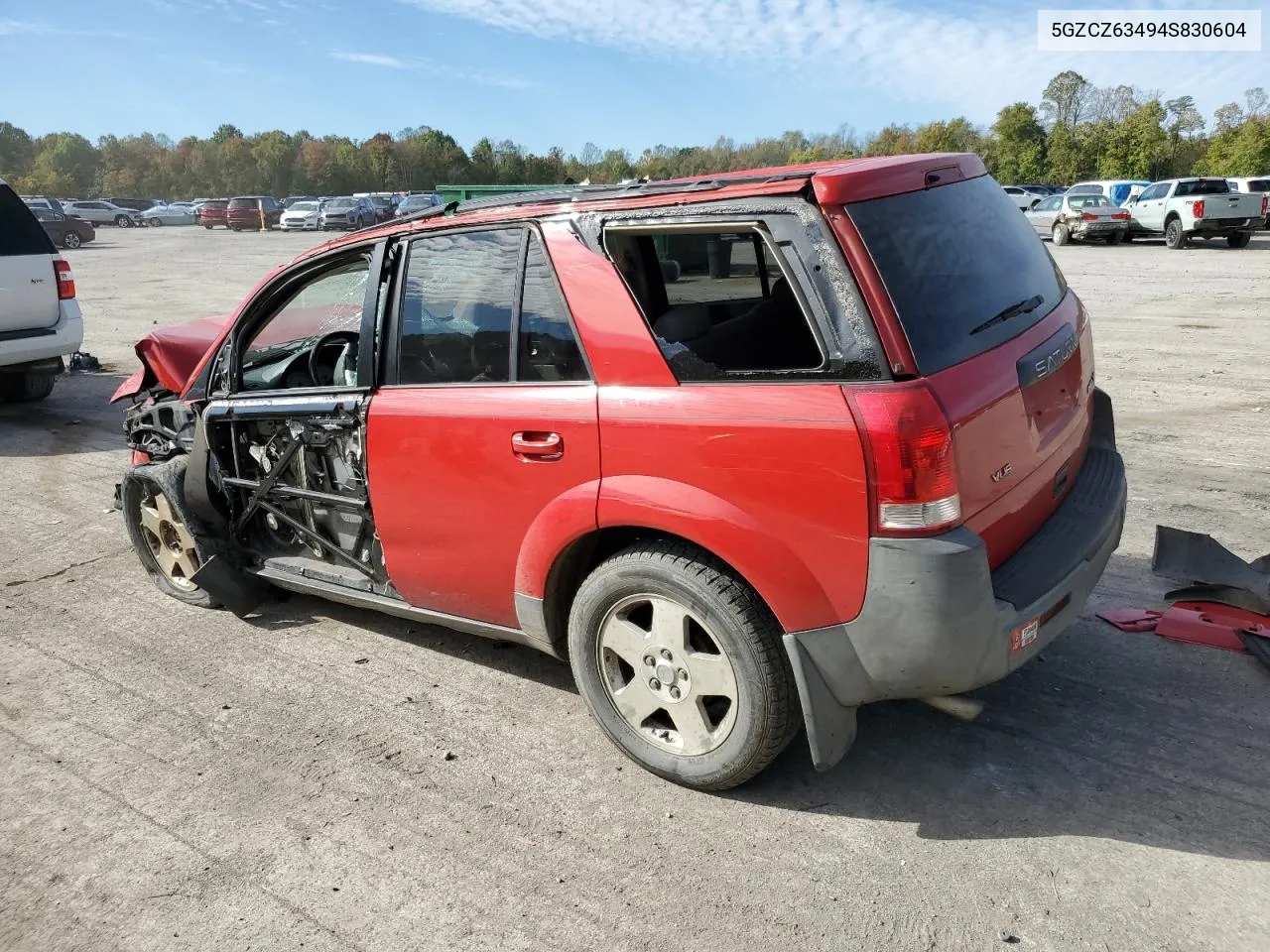 2004 Saturn Vue VIN: 5GZCZ63494S830604 Lot: 74860674