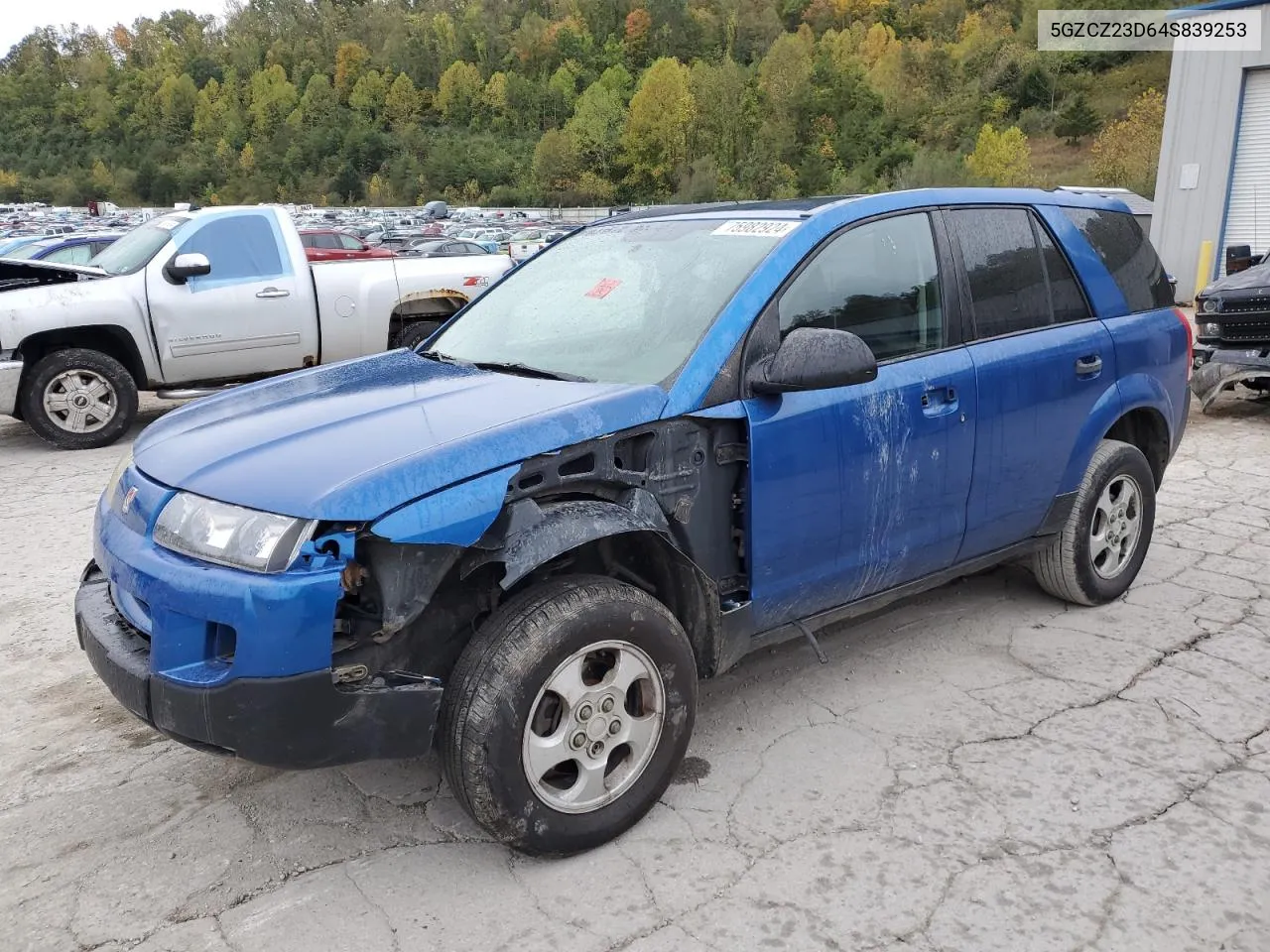 2004 Saturn Vue VIN: 5GZCZ23D64S839253 Lot: 75982924