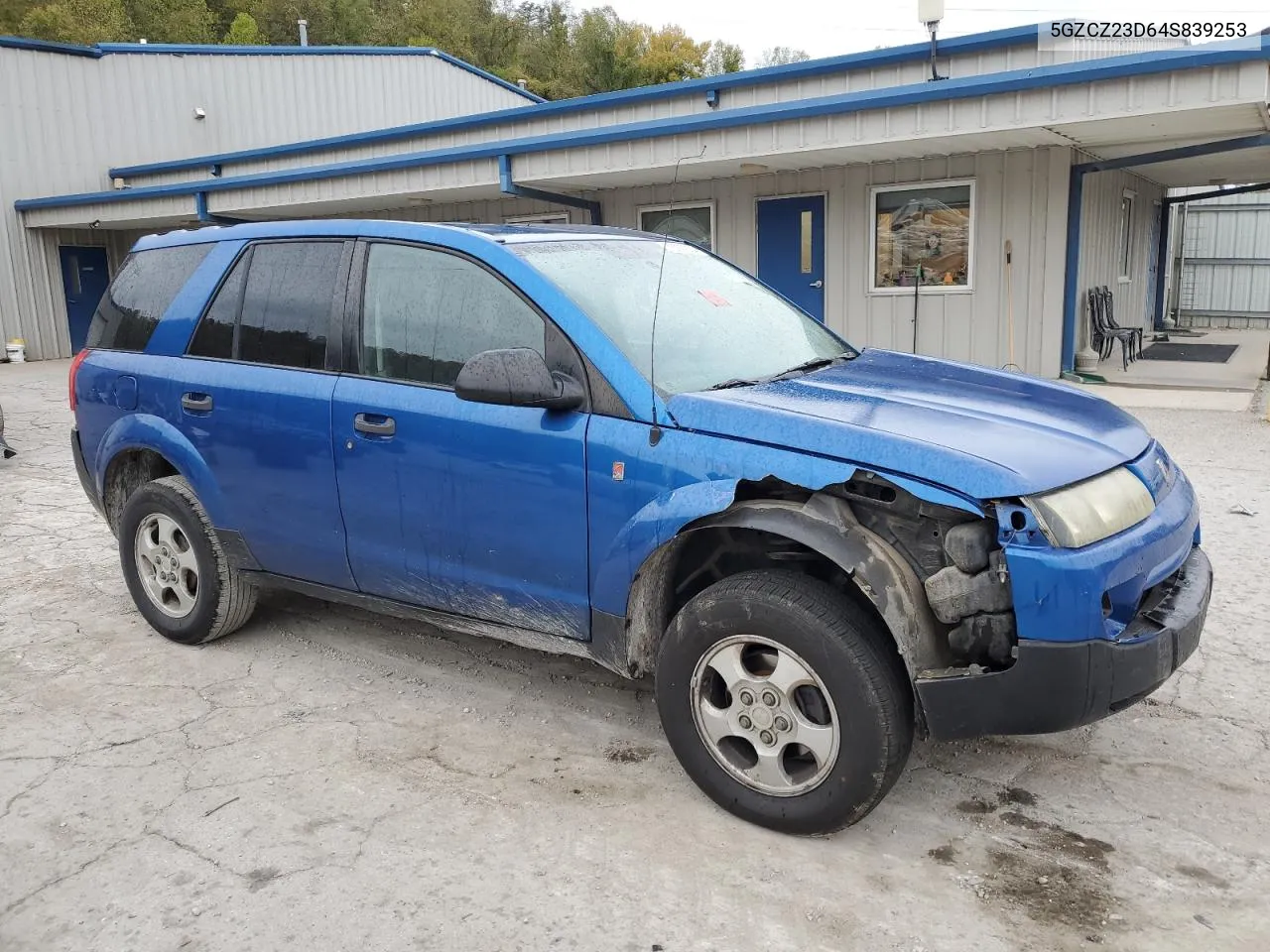 2004 Saturn Vue VIN: 5GZCZ23D64S839253 Lot: 75982924