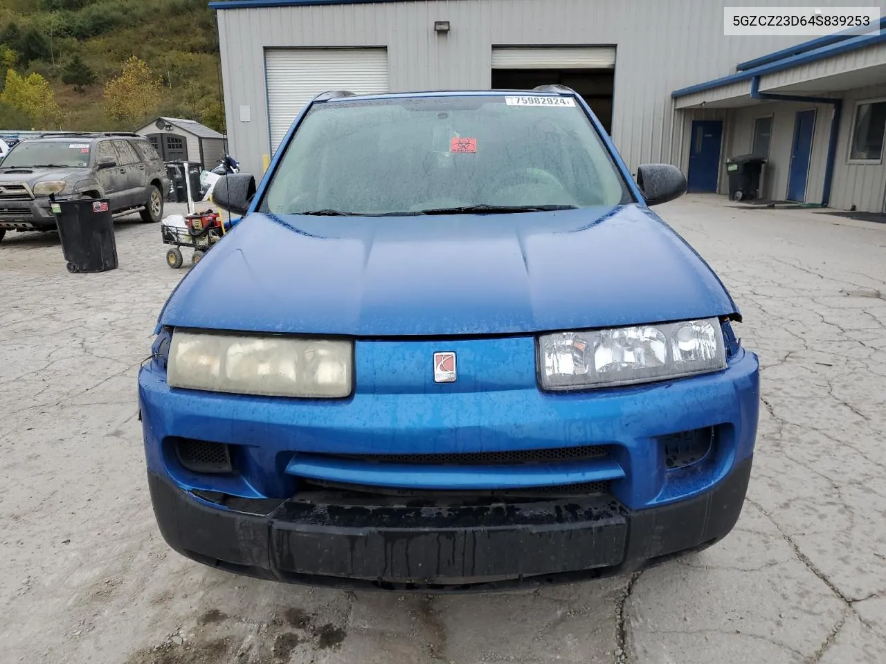 2004 Saturn Vue VIN: 5GZCZ23D64S839253 Lot: 75982924