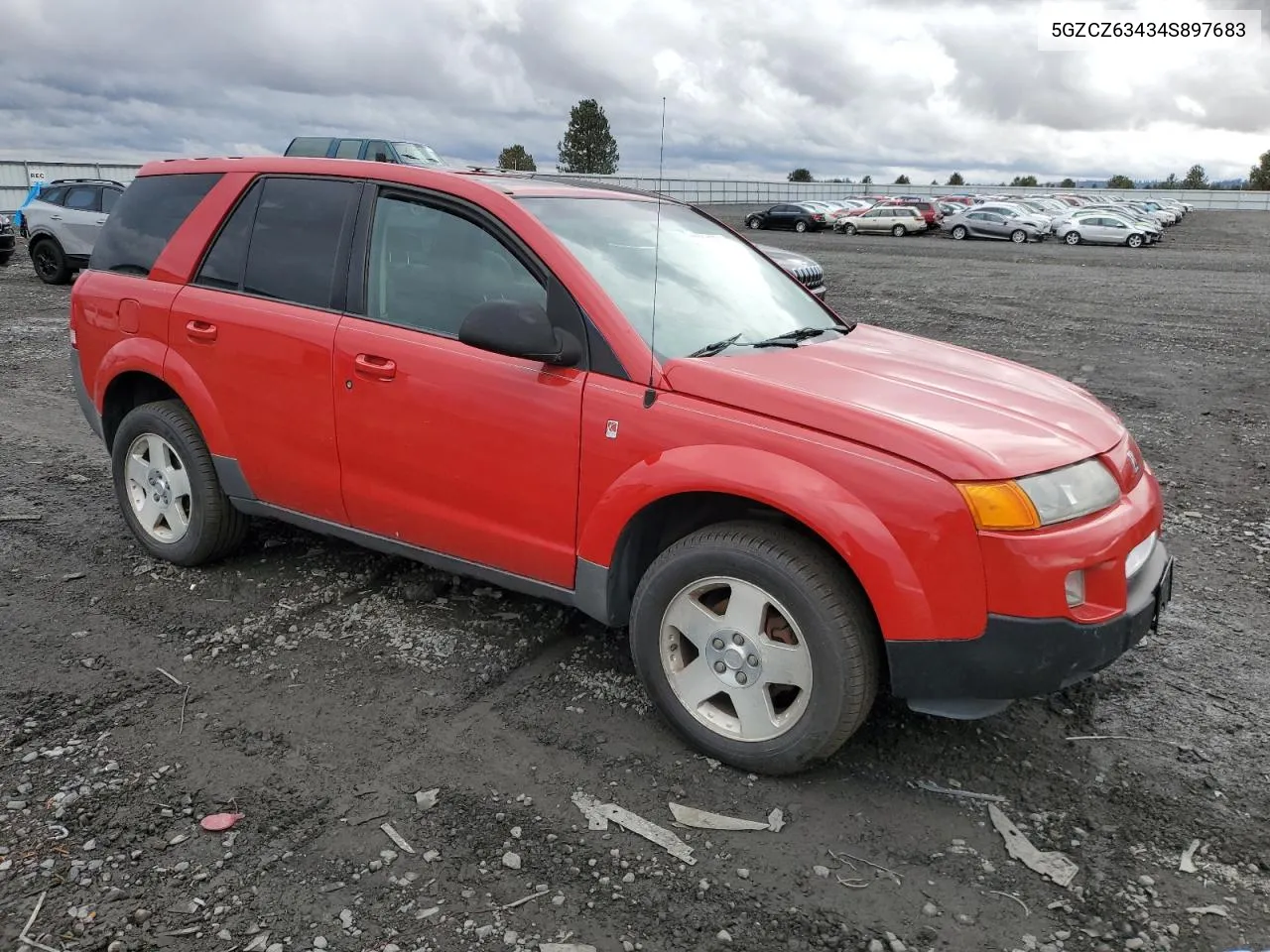 2004 Saturn Vue VIN: 5GZCZ63434S897683 Lot: 77031664