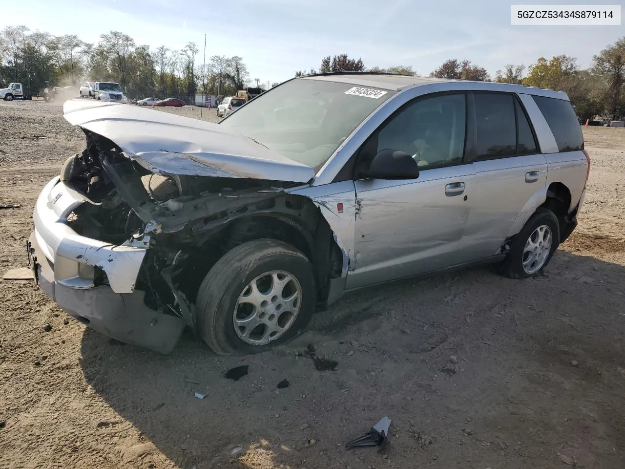 2004 Saturn Vue VIN: 5GZCZ53434S879114 Lot: 78438324