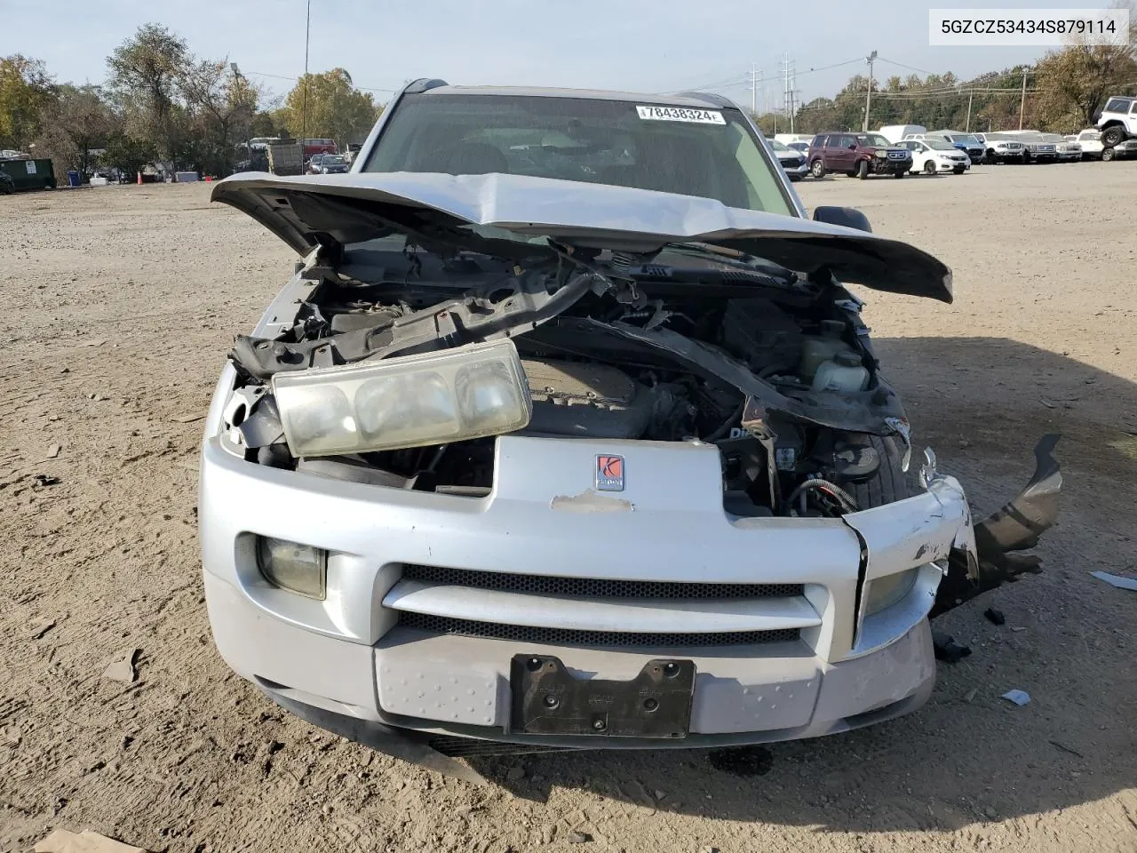 2004 Saturn Vue VIN: 5GZCZ53434S879114 Lot: 78438324