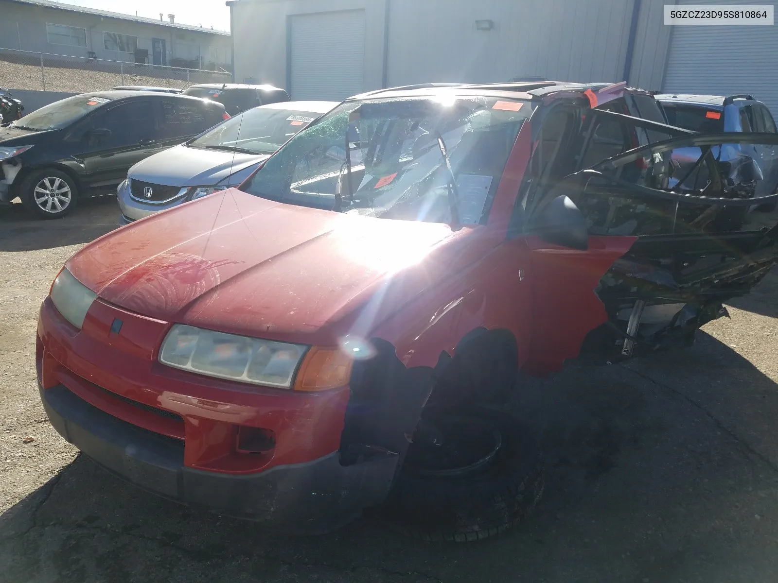 2005 Saturn Vue VIN: 5GZCZ23D95S810864 Lot: 55843150