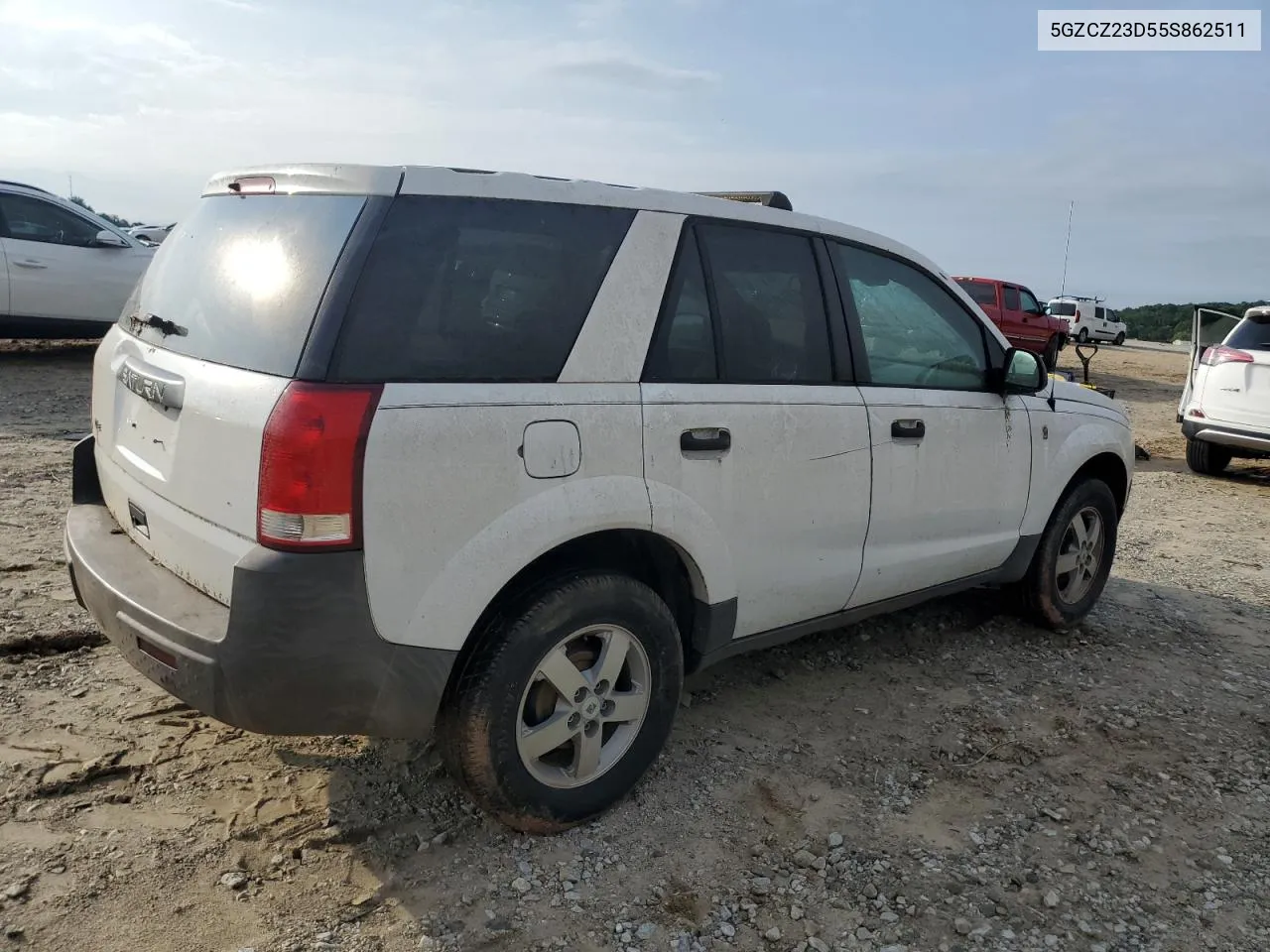 2005 Saturn Vue VIN: 5GZCZ23D55S862511 Lot: 57462034