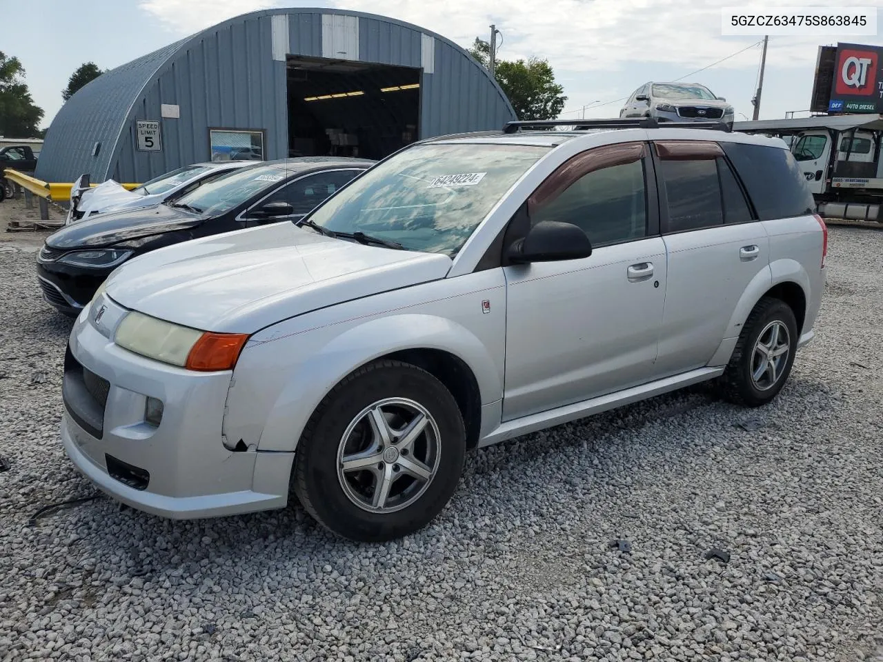 2005 Saturn Vue VIN: 5GZCZ63475S863845 Lot: 64249224