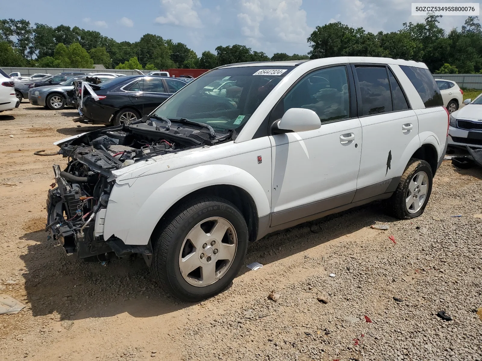 2005 Saturn Vue VIN: 5GZCZ53495S800076 Lot: 65447324