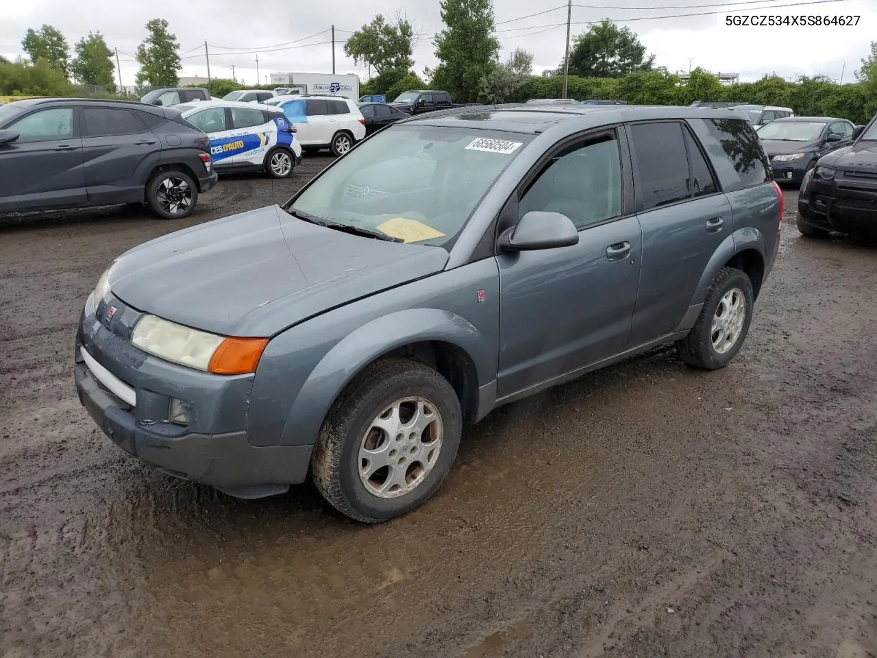 2005 Saturn Vue VIN: 5GZCZ534X5S864627 Lot: 68560504