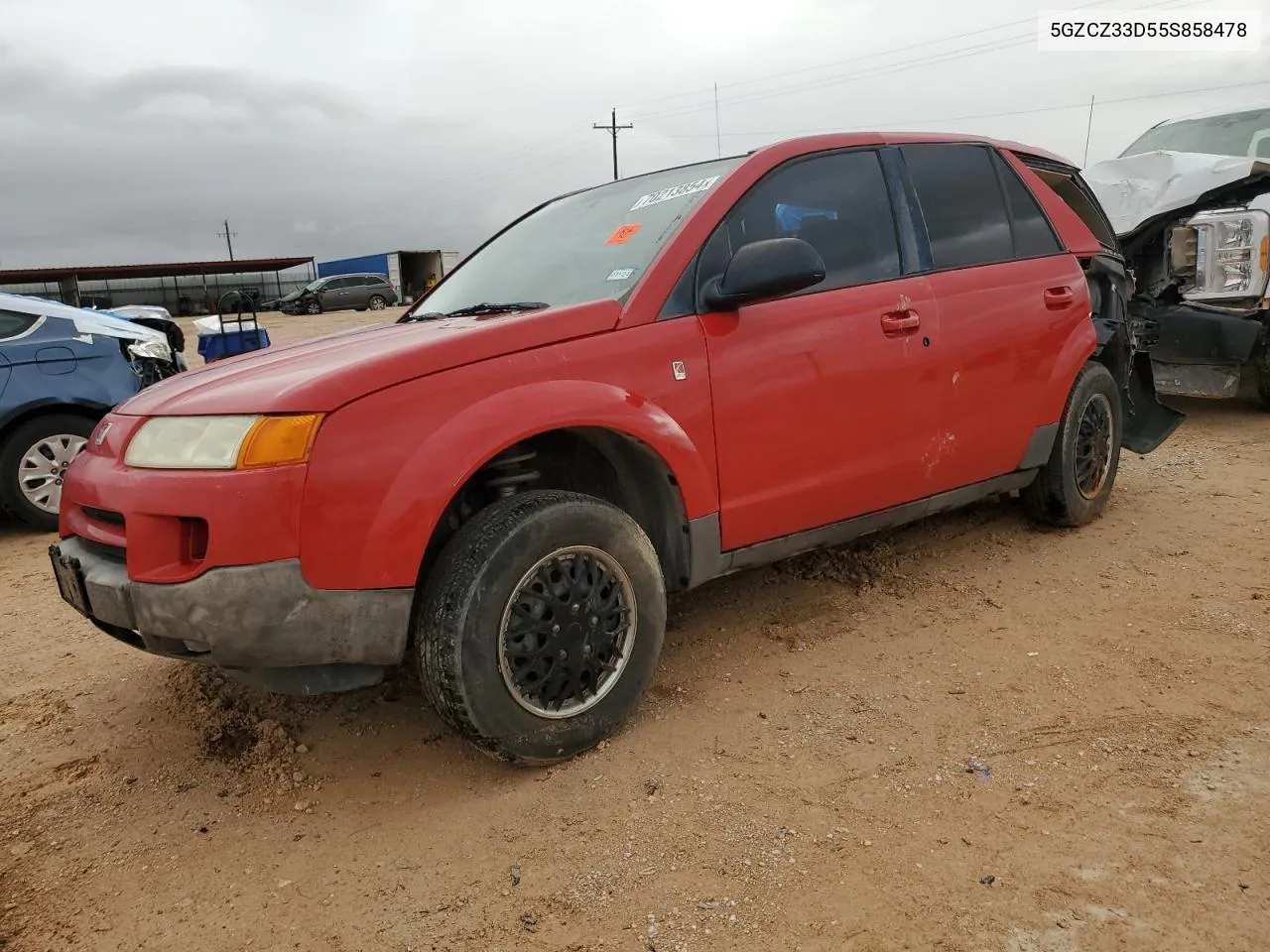 2005 Saturn Vue VIN: 5GZCZ33D55S858478 Lot: 70213854