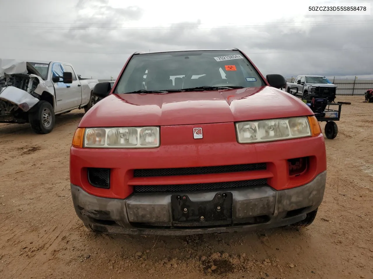 2005 Saturn Vue VIN: 5GZCZ33D55S858478 Lot: 70213854