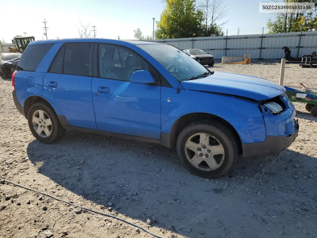 2005 Saturn Vue VIN: 5GZCZ63495S851356 Lot: 70422954