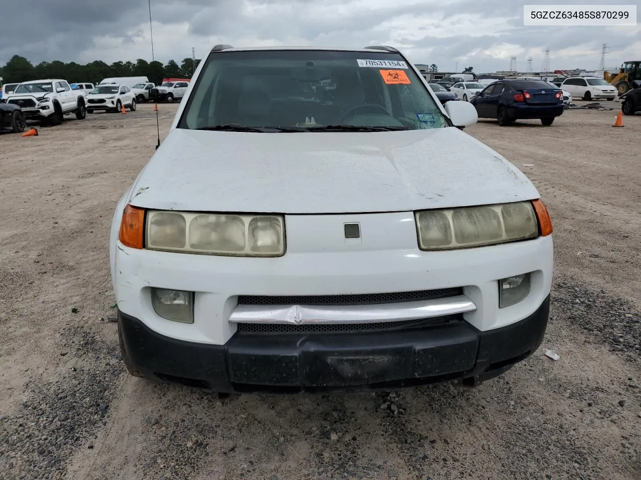 2005 Saturn Vue VIN: 5GZCZ63485S870299 Lot: 70531154