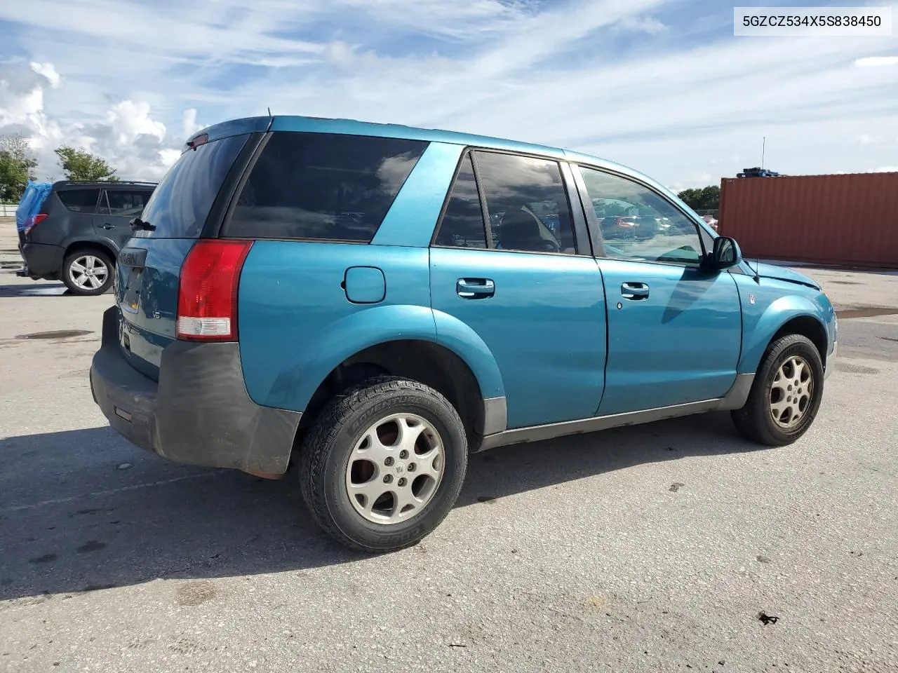 2005 Saturn Vue VIN: 5GZCZ534X5S838450 Lot: 70691374