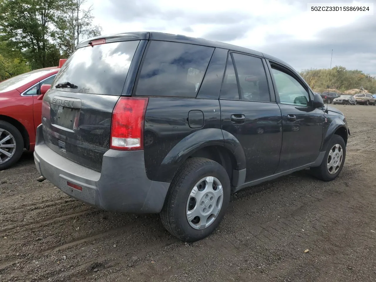 2005 Saturn Vue VIN: 5GZCZ33D15S869624 Lot: 73564944