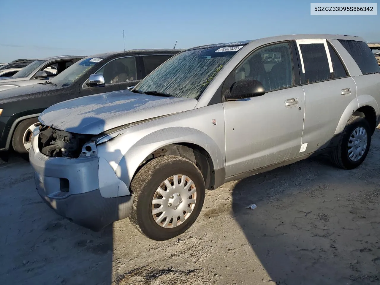 2005 Saturn Vue VIN: 5GZCZ33D95S866342 Lot: 74902434