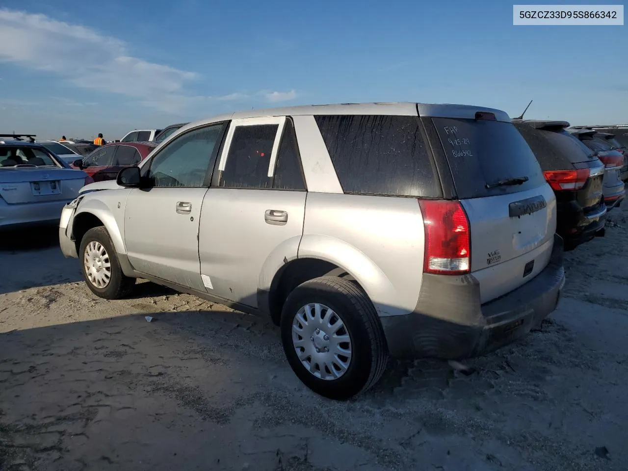 2005 Saturn Vue VIN: 5GZCZ33D95S866342 Lot: 74902434