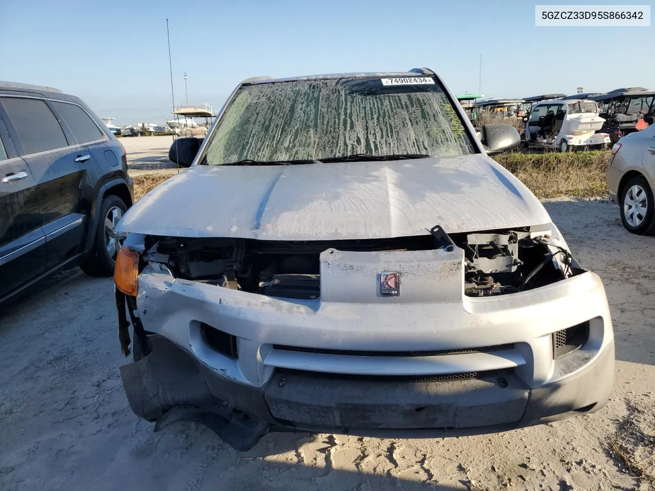 2005 Saturn Vue VIN: 5GZCZ33D95S866342 Lot: 74902434