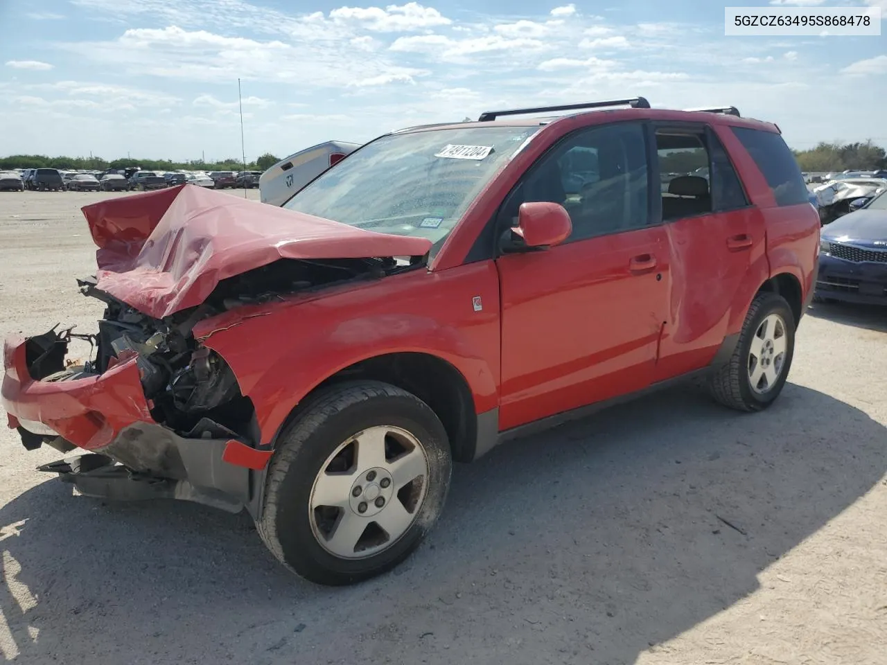 2005 Saturn Vue VIN: 5GZCZ63495S868478 Lot: 74911204