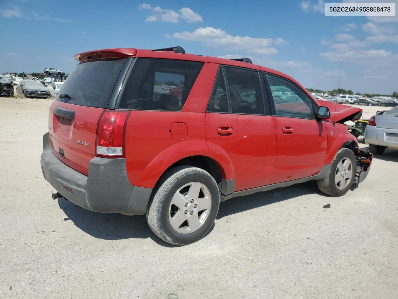 2005 Saturn Vue VIN: 5GZCZ63495S868478 Lot: 74911204