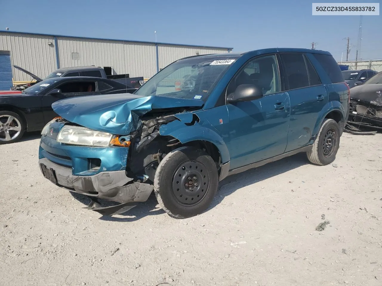 2005 Saturn Vue VIN: 5GZCZ33D45S833782 Lot: 75543364