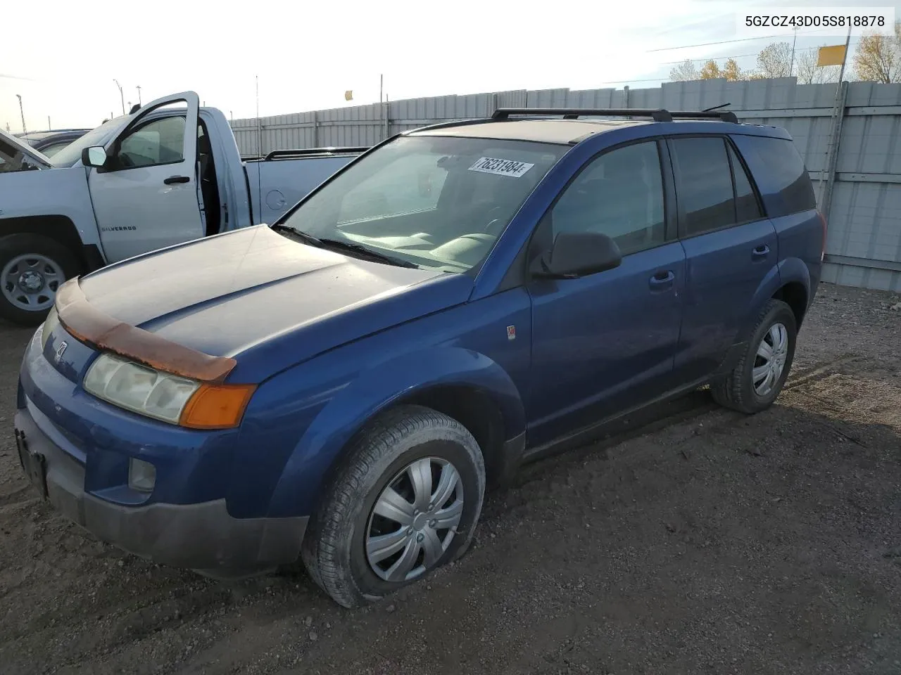 2005 Saturn Vue VIN: 5GZCZ43D05S818878 Lot: 76231984