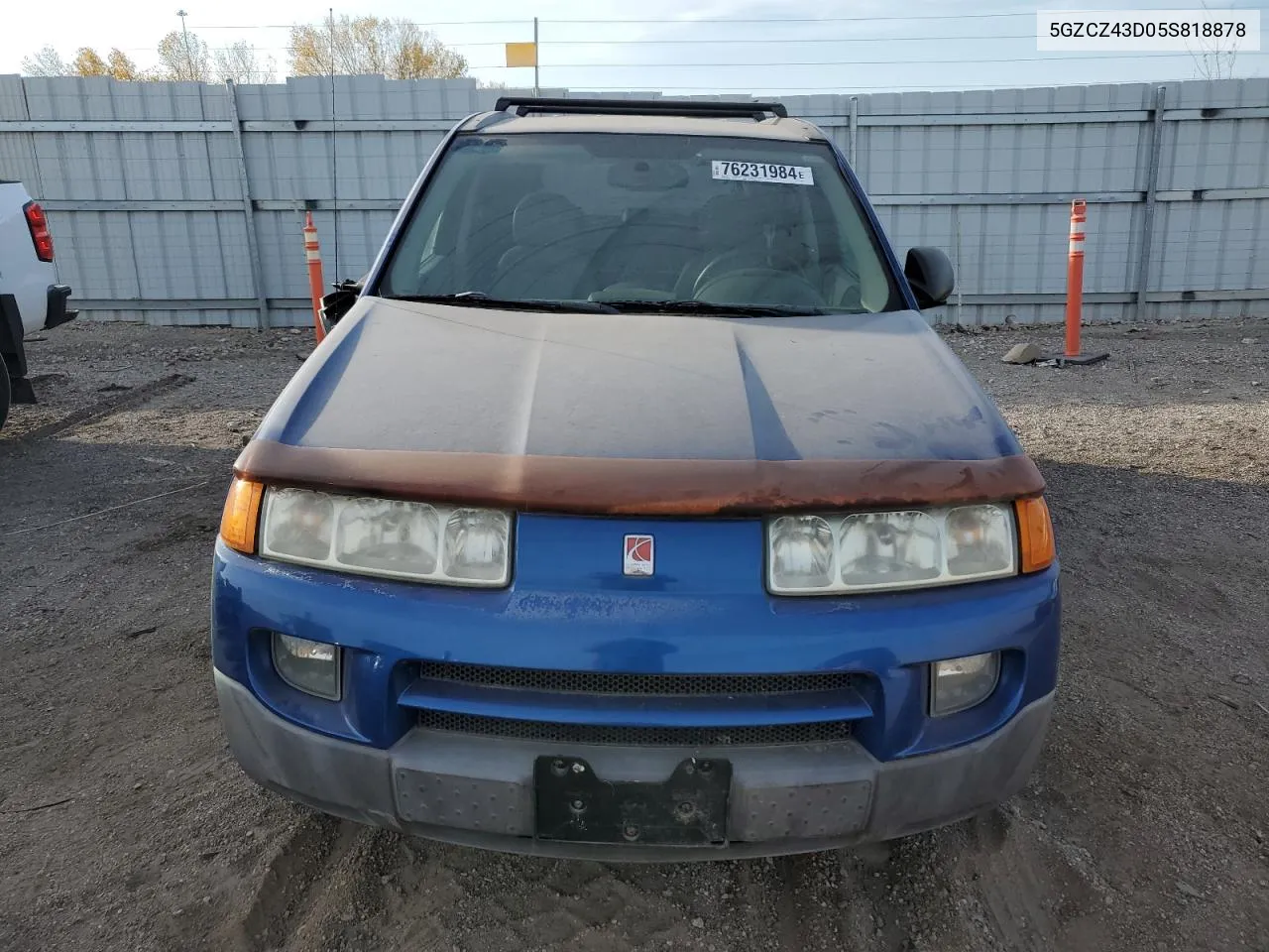 2005 Saturn Vue VIN: 5GZCZ43D05S818878 Lot: 76231984