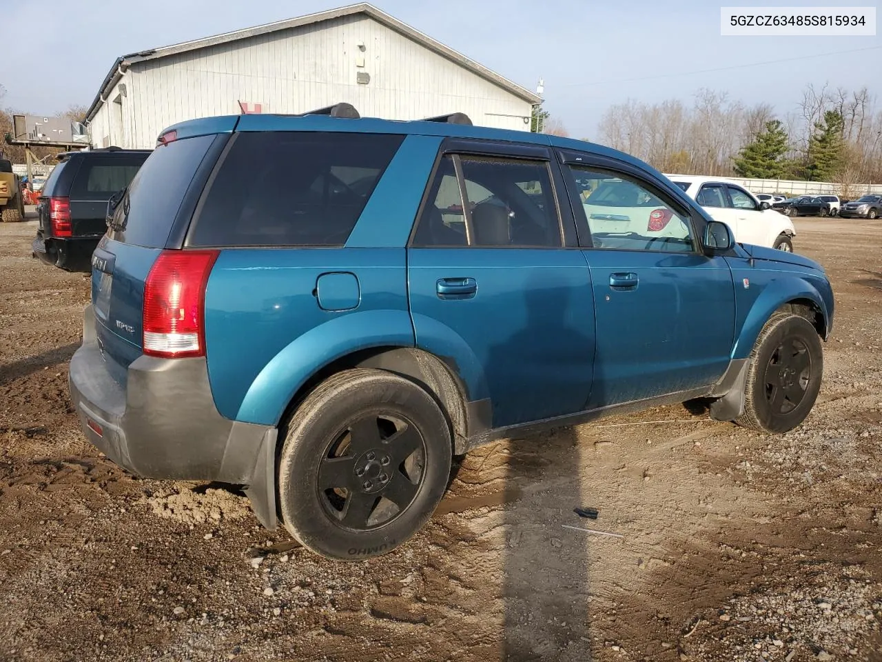 2005 Saturn Vue VIN: 5GZCZ63485S815934 Lot: 78221284