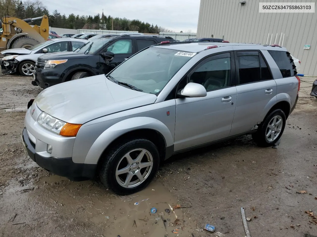 2005 Saturn Vue VIN: 5GZCZ63475S863103 Lot: 80150744