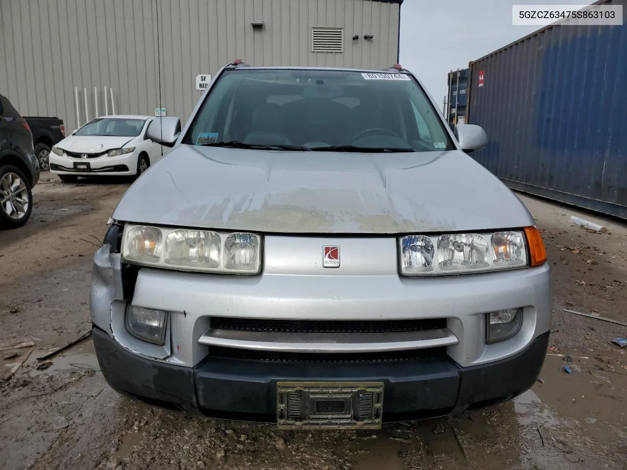 2005 Saturn Vue VIN: 5GZCZ63475S863103 Lot: 80150744