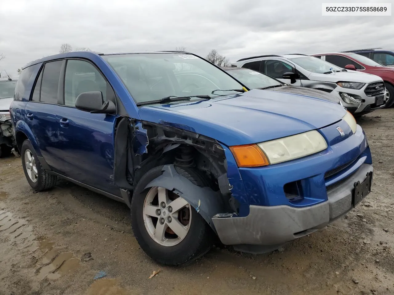 2005 Saturn Vue VIN: 5GZCZ33D75S858689 Lot: 80160684