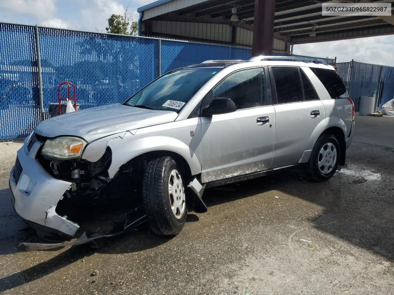 2006 Saturn Vue VIN: 5GZCZ33D96S822987 Lot: 70069134