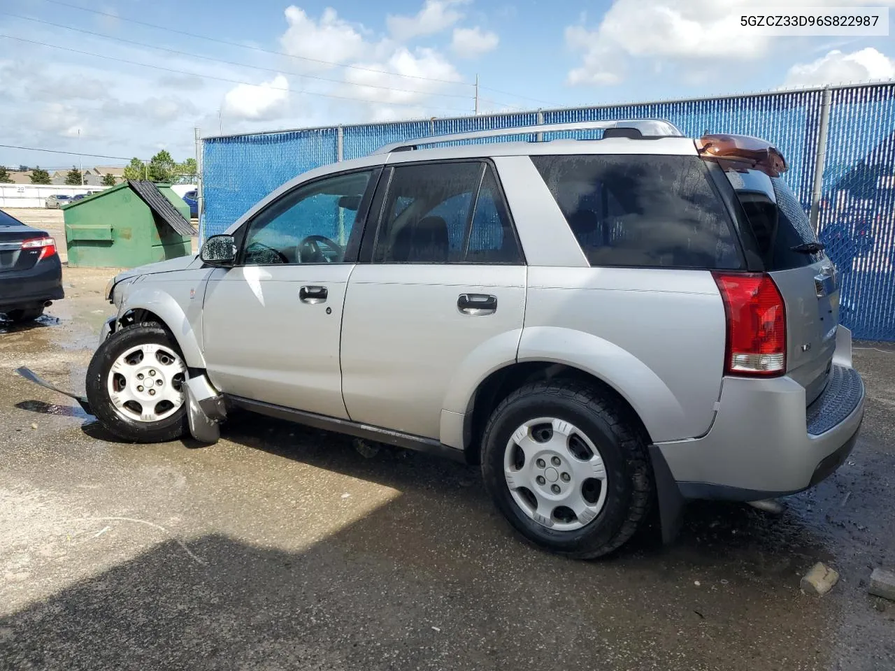 2006 Saturn Vue VIN: 5GZCZ33D96S822987 Lot: 70069134