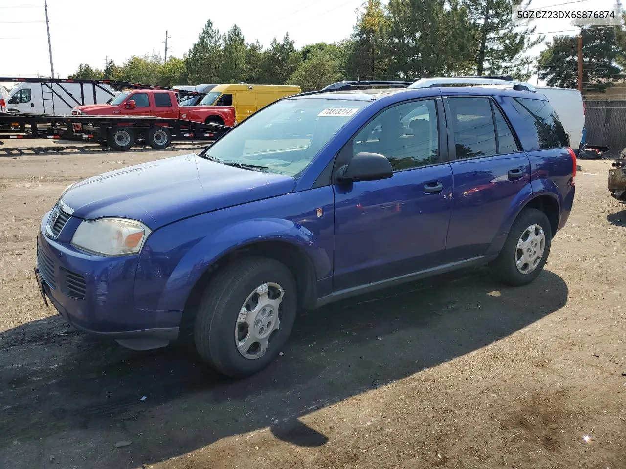 2006 Saturn Vue VIN: 5GZCZ23DX6S876874 Lot: 70813214