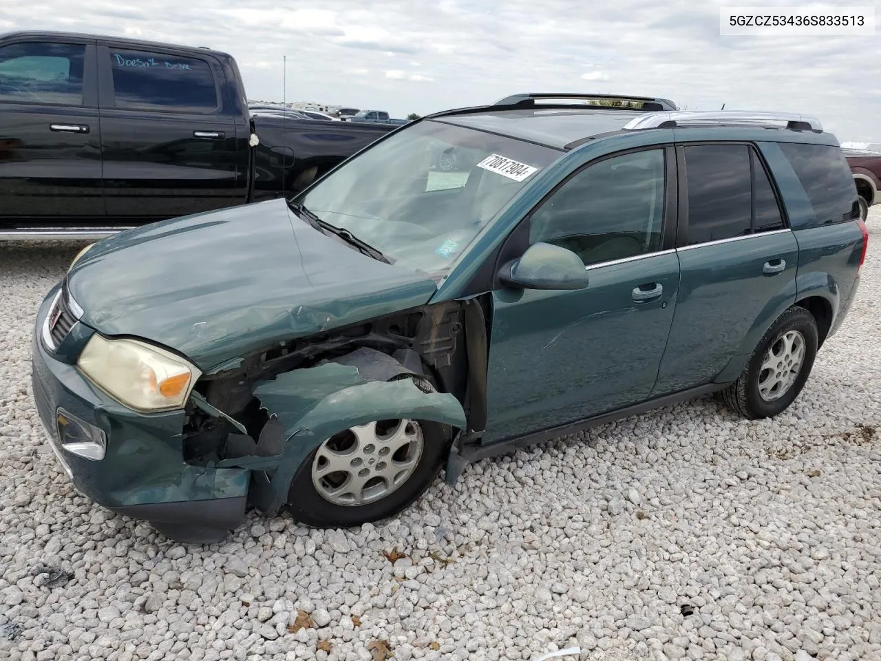 2006 Saturn Vue VIN: 5GZCZ53436S833513 Lot: 70817904