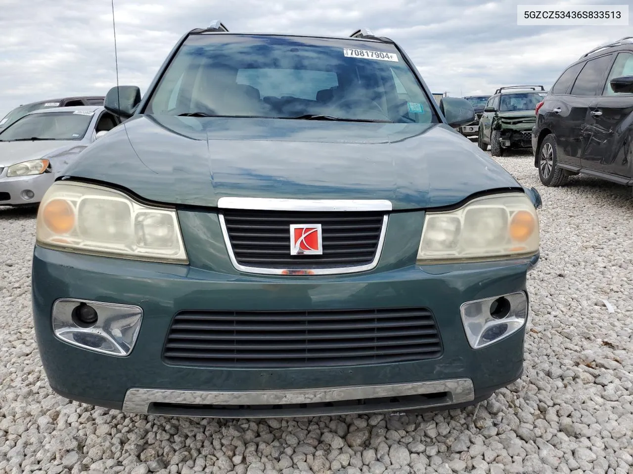 2006 Saturn Vue VIN: 5GZCZ53436S833513 Lot: 70817904