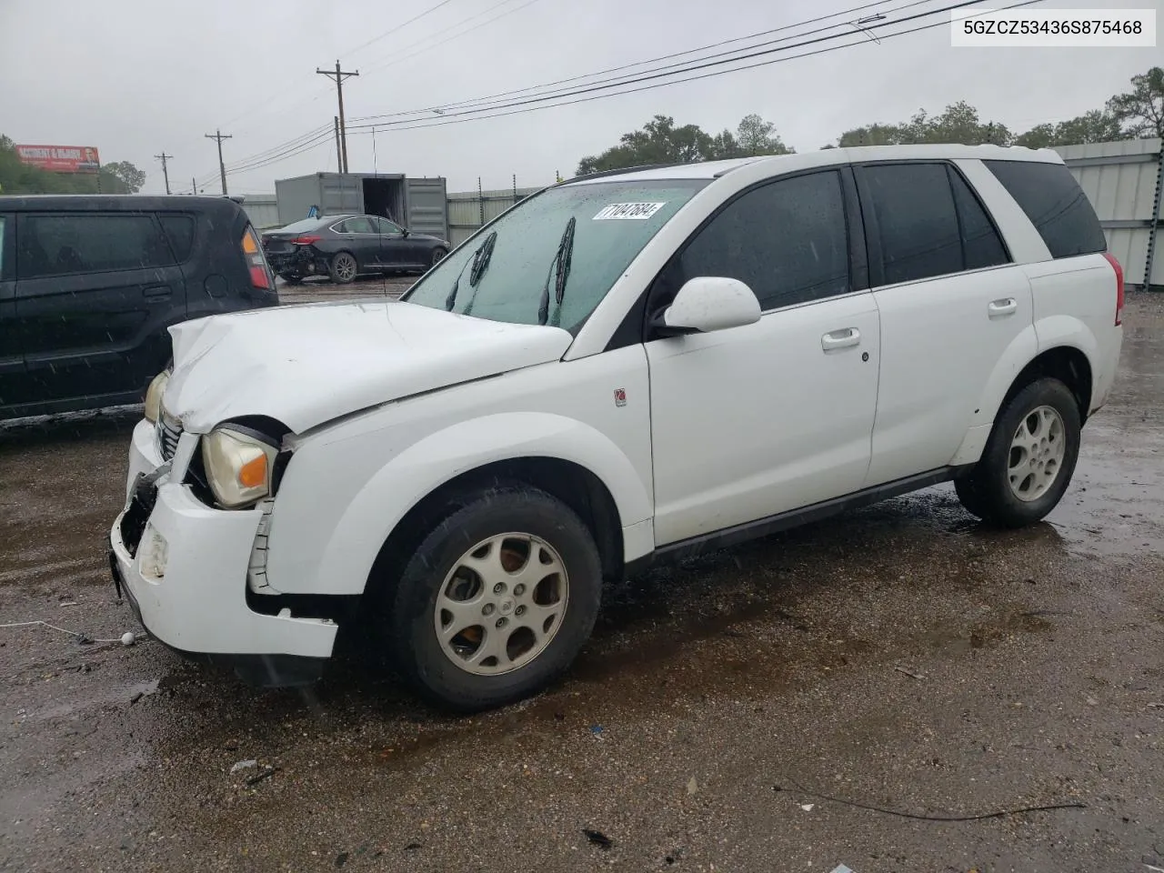 2006 Saturn Vue VIN: 5GZCZ53436S875468 Lot: 71047684