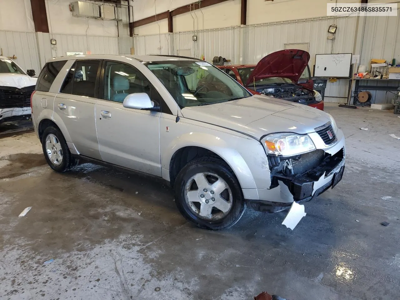 2006 Saturn Vue VIN: 5GZCZ63486S835571 Lot: 72360974