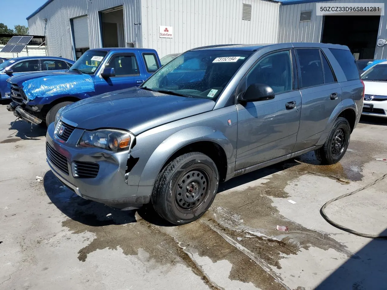 2006 Saturn Vue VIN: 5GZCZ33D96S841281 Lot: 73152194