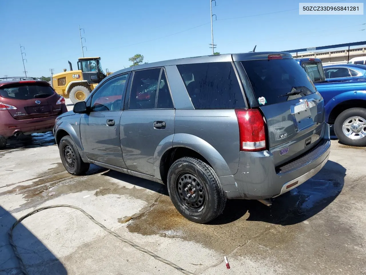 2006 Saturn Vue VIN: 5GZCZ33D96S841281 Lot: 73152194