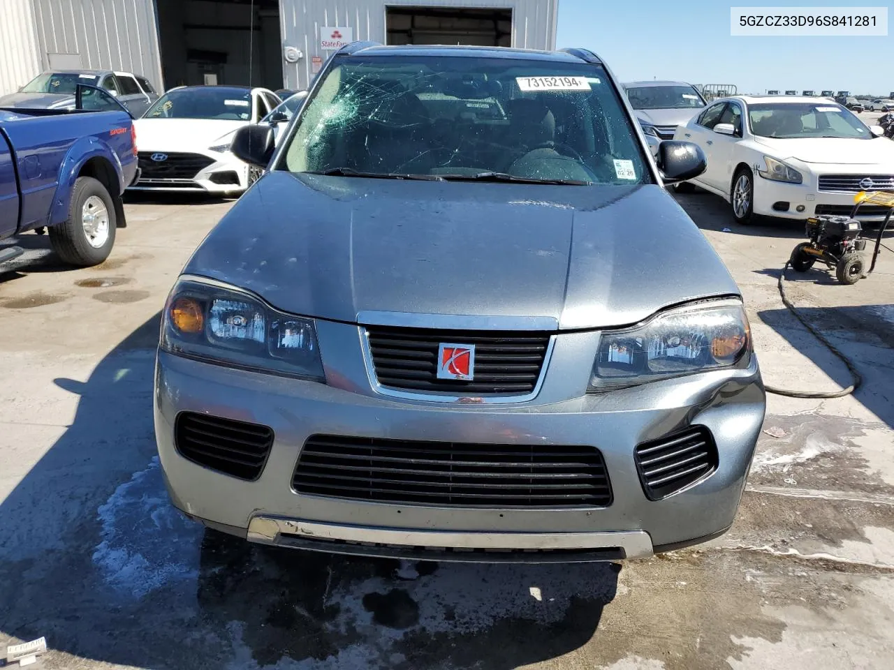 2006 Saturn Vue VIN: 5GZCZ33D96S841281 Lot: 73152194