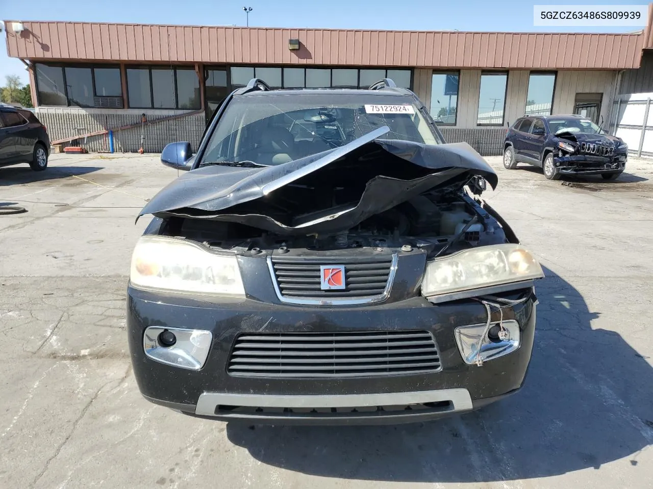 2006 Saturn Vue VIN: 5GZCZ63486S809939 Lot: 75122924