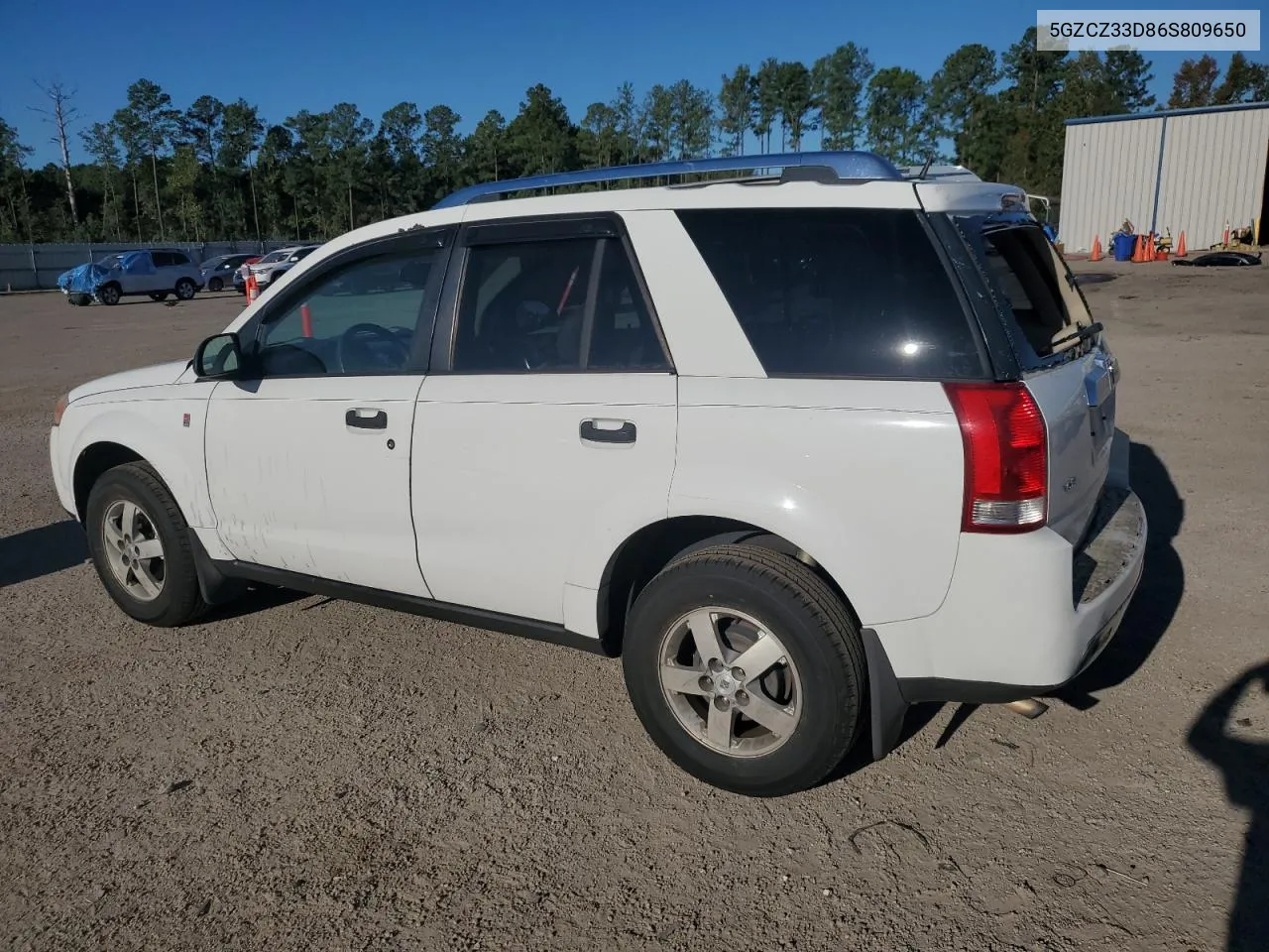 2006 Saturn Vue VIN: 5GZCZ33D86S809650 Lot: 75337814