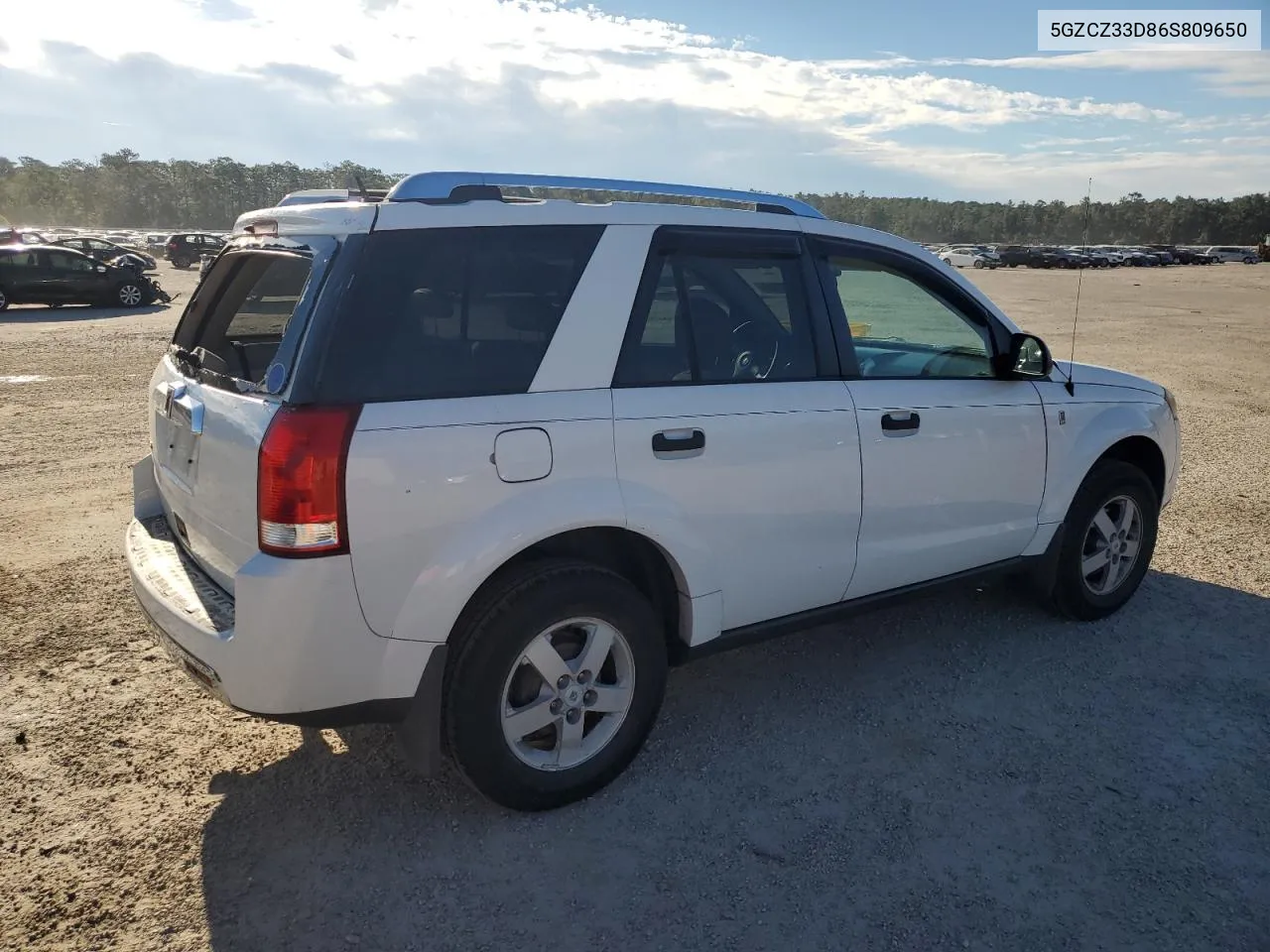 2006 Saturn Vue VIN: 5GZCZ33D86S809650 Lot: 75337814